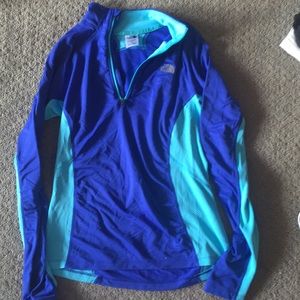 North Face vapor wick long sleeve